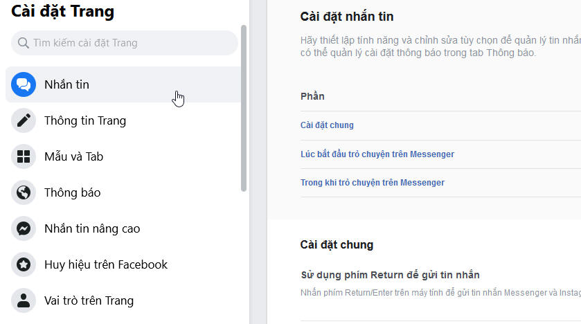 Thêm tính năng chat trực tiếp vào trang web của bạn thông qua Messenger